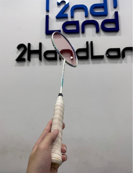 Vợt Cầu Lông Lining Turbo Charging 10B - Màu trắng - Ngoại hình 98% - Kèm túi 1