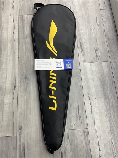 Vợt cầu lông Lining Turbo Charging 50D - Màu đen - Ngoại hình: 97% - Trầy khung - Kèm túi 3