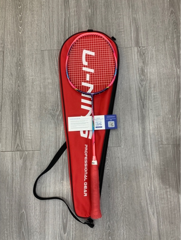 Vợt cầu lông Lining Windstorm 74 - 4U|G5 - Màu tím - Ngoại hình: 98% - Kèm túi
