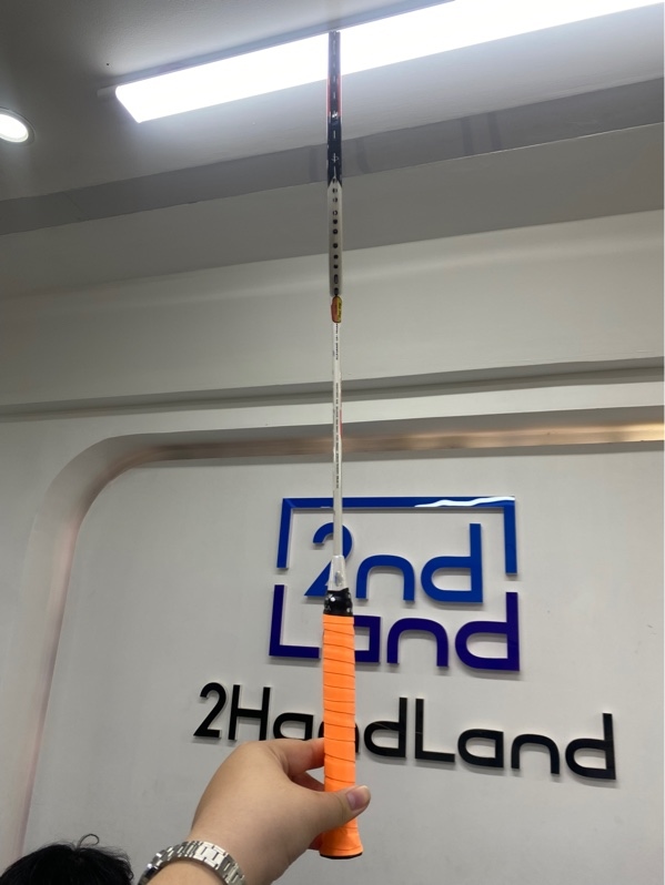 Vợt cầu lông Mizuno Luminasonic MS9 - Màu trắng cam - Ngoại hình 97.5% - Body