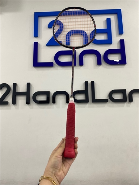 Vợt cầu lông Pro Kennex Carbon pro 787 Deluxe - Màu đỏ đen - Ngoại hình 97% - Trầy đầu vợt - Body