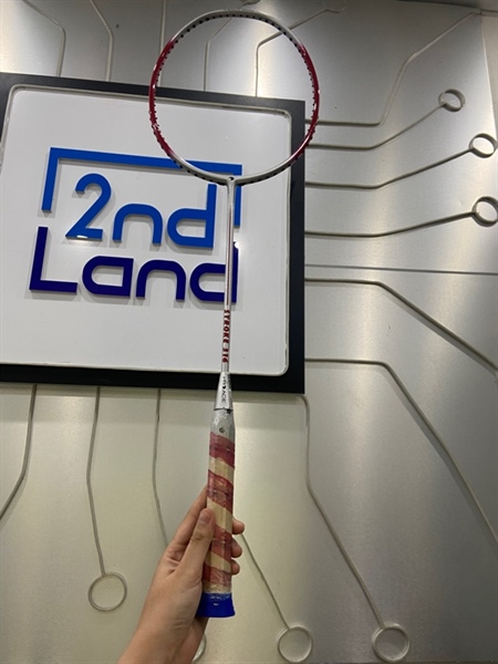 Vợt cầu lông Proace Stroke 316 - Màu bạc đỏ - Ngoại hình: 98% - Không cước ( cước 1 ) - Body