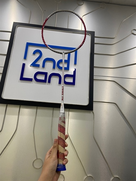 Vợt cầu lông Proace Stroke 316 - Màu bạc đỏ - Ngoại hình: 98% - Không cước ( cước 1 ) - Body 2