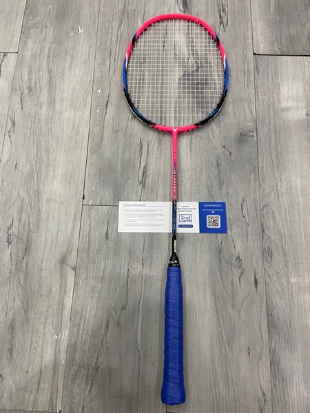 Vợt cầu lông Victor Jetspeed S011 - Màu hồng xanh đen - Ngoại hình: 97% - Trầy - Body
