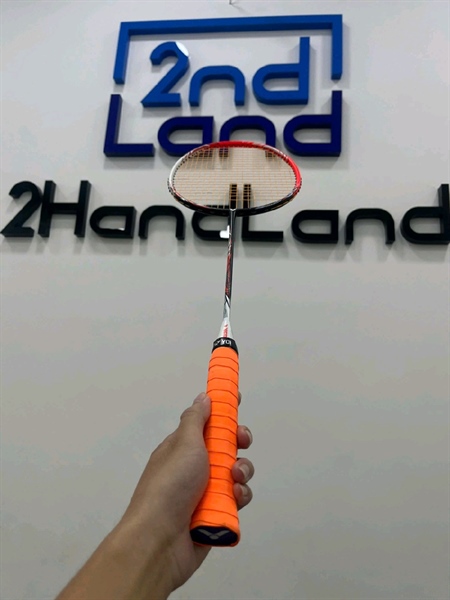 Vợt cầu lông Victor Thruster Ryuga D - Màu cam trắng - Ngoại hình 98% - Body