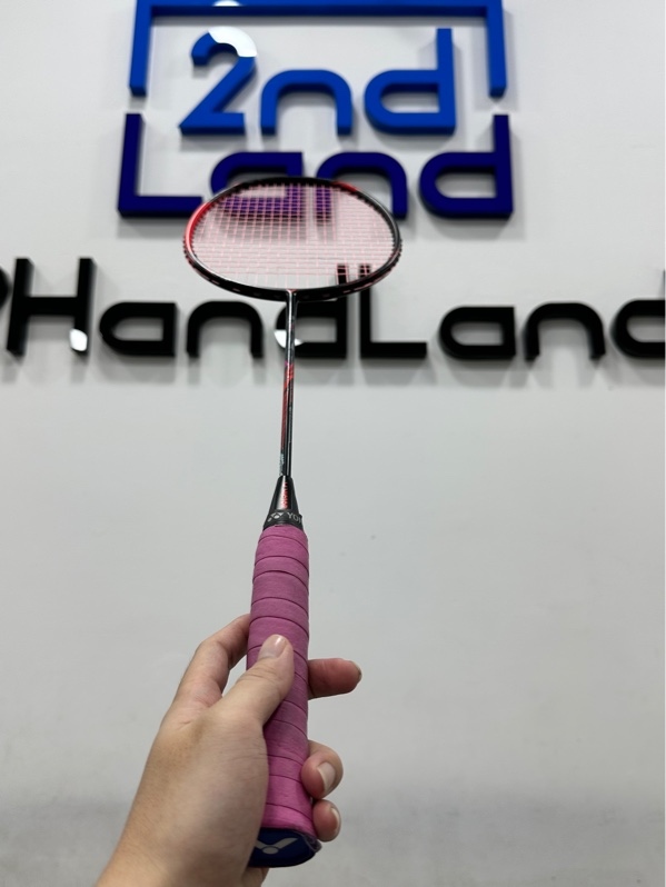 Vợt cầu lông Victor TK-Ryuga Metallic - Màu đen đỏ - Ngoại hình 98% - Đã thay lưới - Body