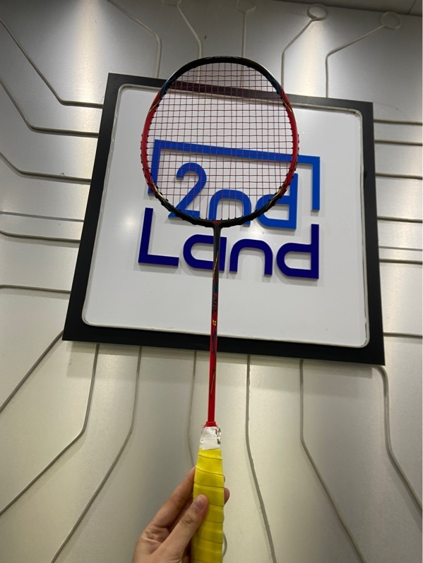 Vợt cầu lông VS Tian 9 - 4U-G5 - 35LBS - Màu đỏ đen - Ngoại hình: 97% - Trầy sườn - Body