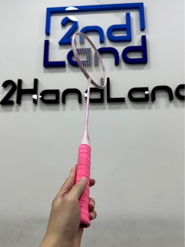 Vợt cầu lông VS Titan 6 - Màu hồng - Ngoại hình 97% - Kèm túi đựng