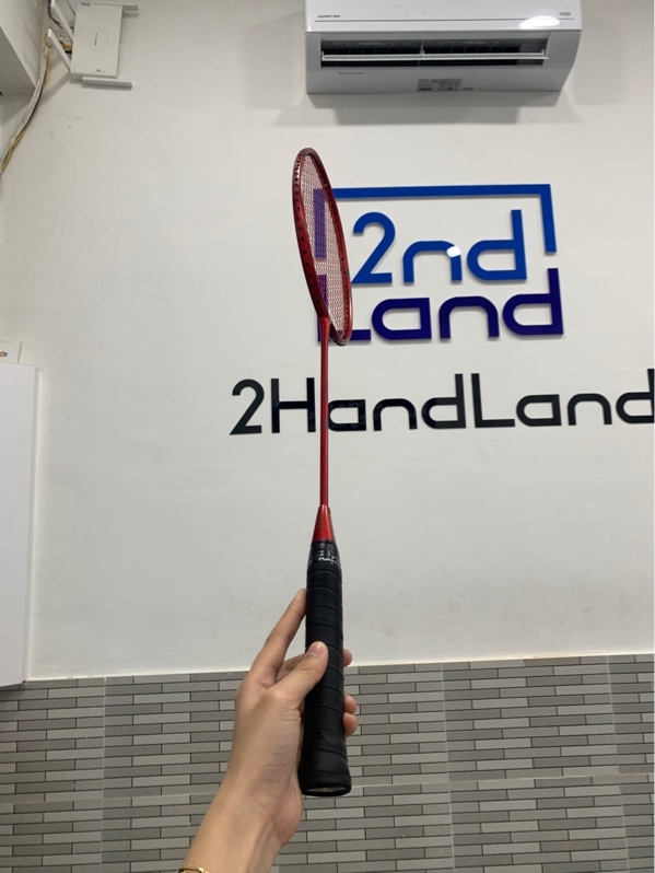 Vợt cầu lông VSE titan 10 special - 4UG5 - Màu đỏ - Ngoại hình: 98% - Kèm túi