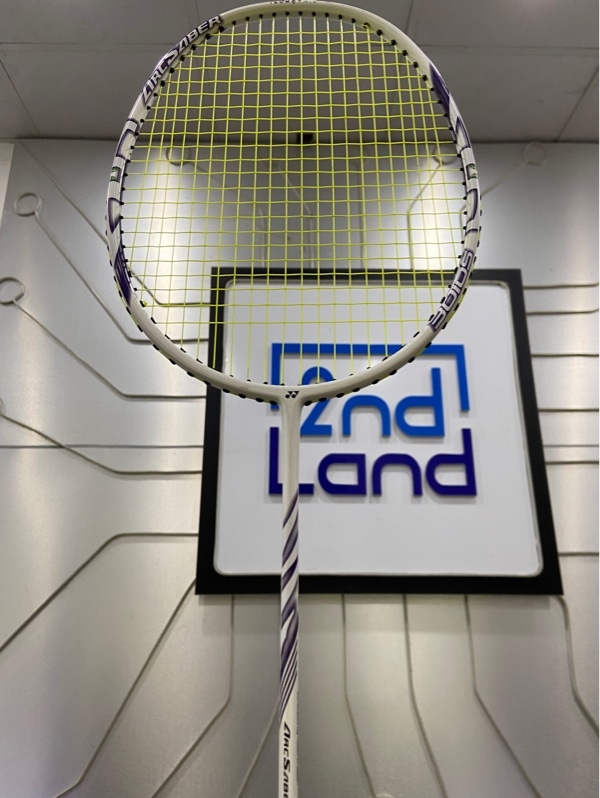 Vợt cầu lông Yonex Arcsaber 0 Feel - Màu trắng - Ngoại hình: 97% - Xước sườn - Body