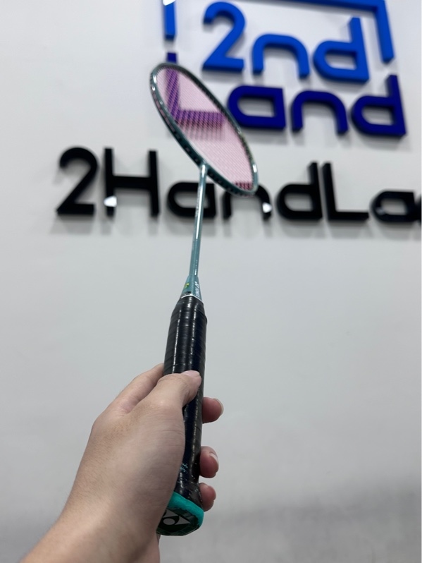 Vợt cầu lông Yonex Astrox 10 - Màu xanh ngọc - Ngoại hình 98% - Cán quấn keo đen - Body