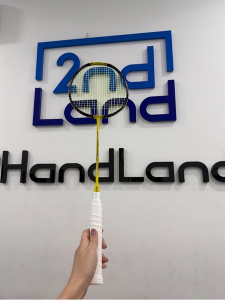 Vợt cầu lông Yonex Nanoflare 1000Z - 4U - Màu đen vàng - Ngoại hình 97% - Không cước , thiếu gen , trầy xước , tróc sơn - Body