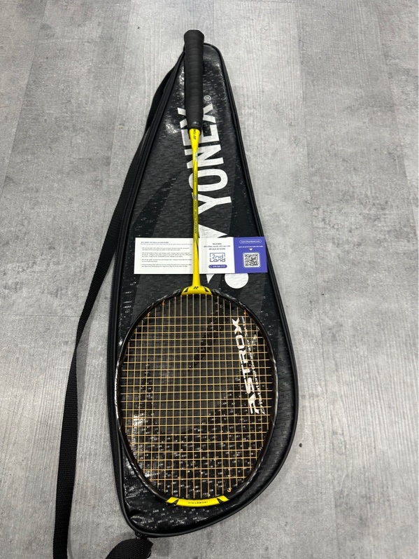 Vợt cầu lông Yonex Nanoflare 1000Z - Màu vàng - Ngoại hình 97% - Khung viền xước, cấn - Kèm túi