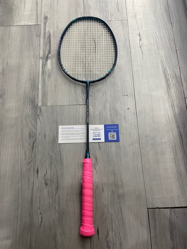 Vợt cầu lông Yonex Nanoflare 800 Tour - Màu xanh - Ngoại hình: 97% - thay cước 3 lần - Body