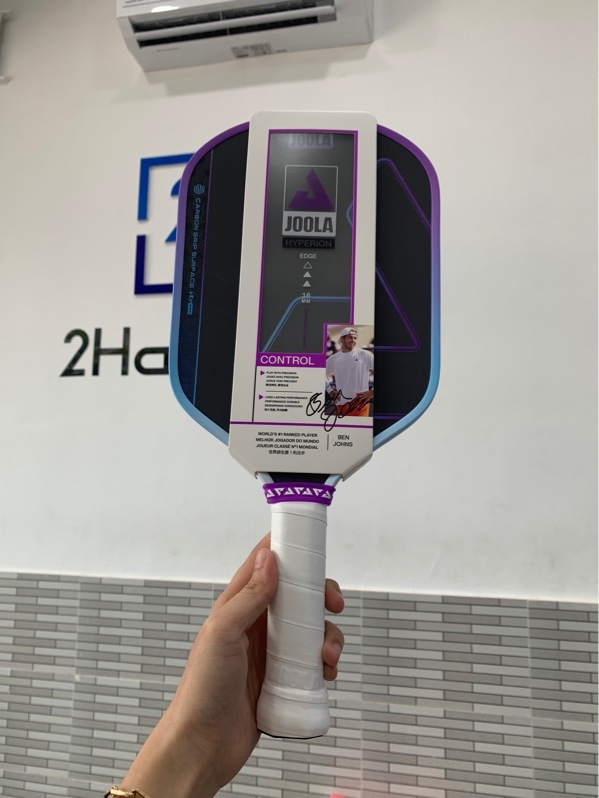 Vợt pickeball Joola Hyperion Vision - 16mm - Màu xanh tím - Newseal
