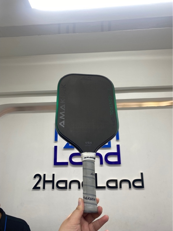 Vợt pickleball Amakirk Pro 5.0 Control - Màu xanh lá đen - Ngoại hình 97% - Body