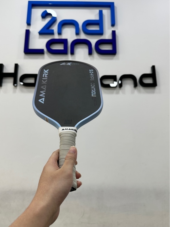 Vợt pickleball AMAKIRK PRO 5.0 – HYPER CONTROL - Màu xanh - Ngoại hình 97% - Trầy xước, mòn - Body