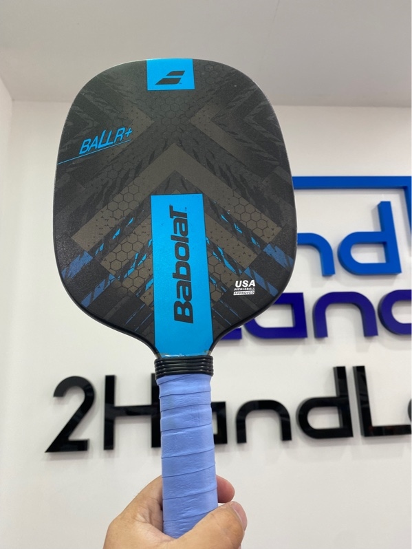 Vợt Pickleball Babolat BALLR+ - 16mm - Màu xanh đen - Ngoại hình: 97% - Trầy xước nhiều - Body