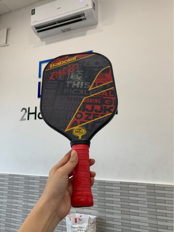 Vợt pickleball Babolat RNGD - 15mm - Màu đỏ đen - Ngoại hình: 97% - Body