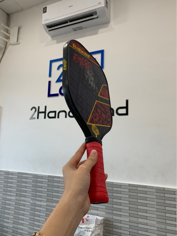 Vợt pickleball Babolat RNGD - 15mm - Màu đỏ đen - Ngoại hình: 97% - Body