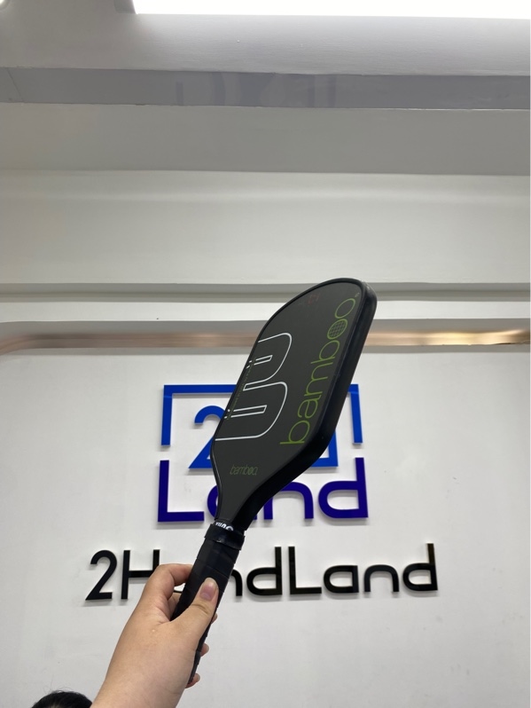 Vợt pickleball bamboo C1 - Màu đen - Ngoại hình 96% - Trầy xướt - Body