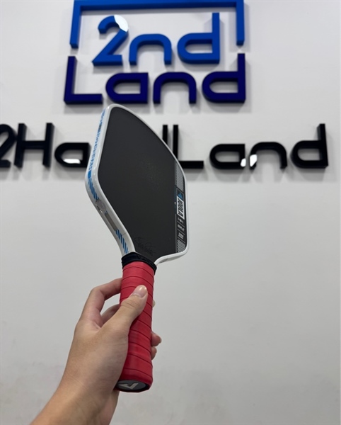 Vợt Pickleball Ben Johns Hyperion Pro IV - 16mm - Màu trắng - Ngoại hình 98% - Còn dán miếng bảo vệ viền - Body 1