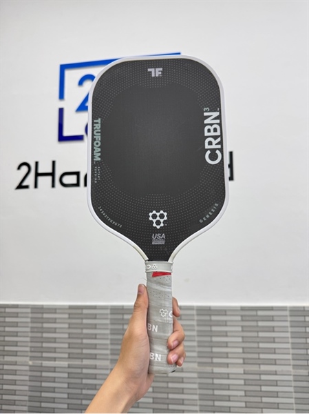 Vợt Pickleball CRBN 3 Trufoam Genesis - Màu đen - Ngoại hình 98% - Body, kèm túi 1