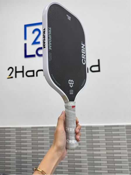 Vợt Pickleball CRBN 3 Trufoam Genesis - Màu đen - Ngoại hình 98% - Body, kèm túi 2