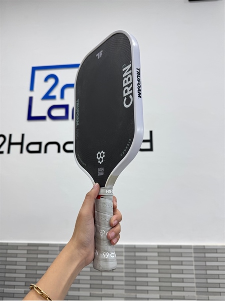 Vợt Pickleball CRBN 3 Trufoam Genesis - Màu đen - Ngoại hình 98% - Body, kèm túi 3