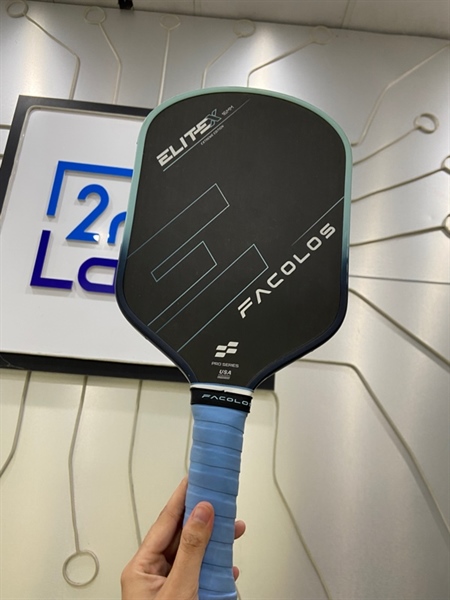 Vợt Pickleball Facolos Elite X Pro Series - 16mm - Màu xanh đen - Ngoại hình: 97% - Body