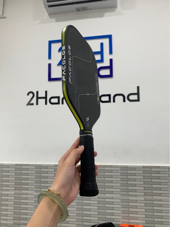 Vợt pickleball Facolos Hybird Speed S20 - 14mm - Màu đen - Ngoại hình: 97% - Body