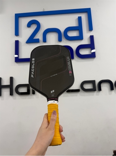 Vợt Pickleball Facolos Hybrid E Extreme -16mm - Màu đen - Ngoại hình 97% - Trầy xước - Body