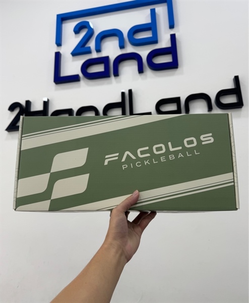 Vợt Pickleball Facolos Nice Drop Shot 16mm - Màu trắng hồng - New fullbox 3