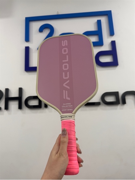 Vợt Pickleball Facolos Olympic Collection - 16mm - Màu hồng - Ngoại hình 98% - Body