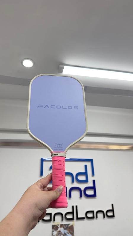 Vợt Pickleball Facolos Sport Series - Màu xanh be - Ngoại hình 98% - Body