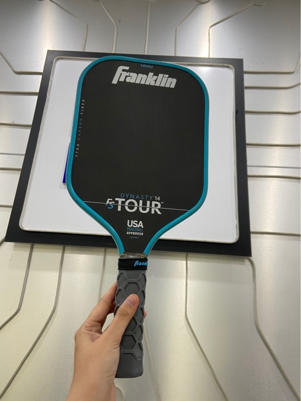 Vợt Pickleball Franklin FS Tour Dynasty 14mm - Màu xanh - Ngoại hình: 97% - Trầy, cấn - Body
