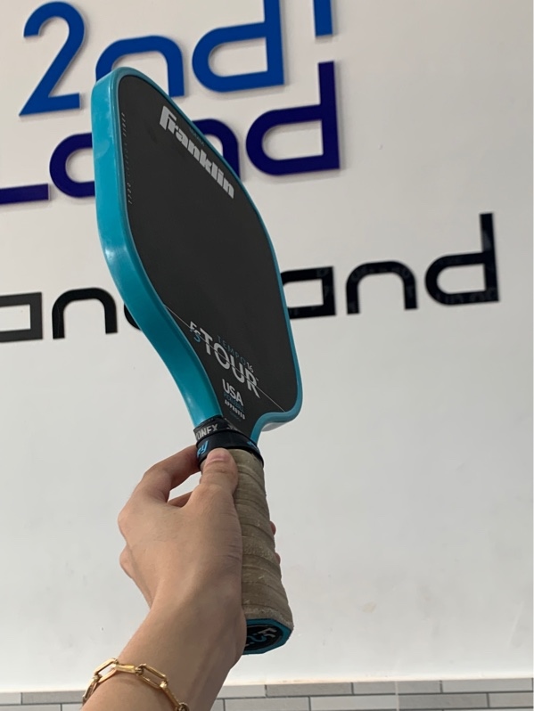 Vợt pickleball franklin FS tour tempo - 16mm - Màu xanh đen - Ngoại hình: 97% - Body