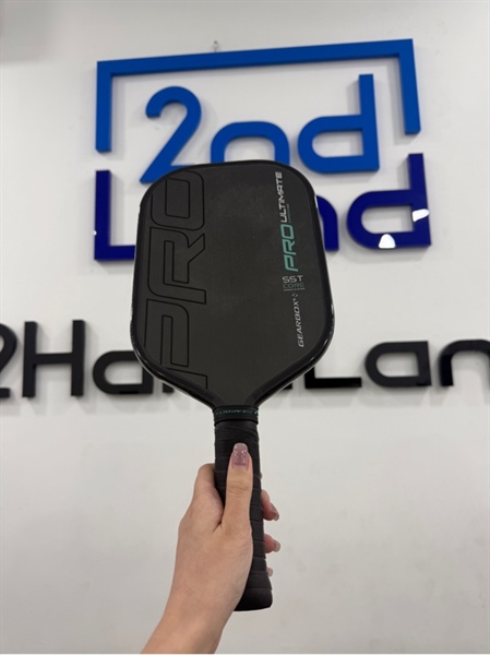 Vợt Pickleball Gearbox Pro Ultimate Elongated 16mm - Màu đen - Ngoại hình 97% - Body