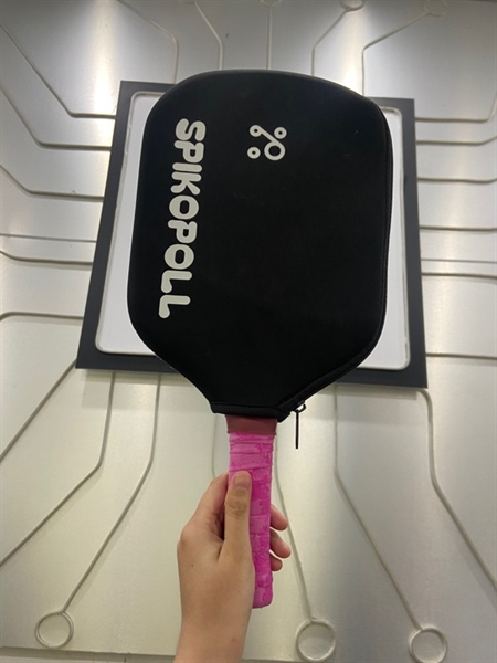 Vợt pickleball Honolulu J2K - 14mm - Màu đỏ - Ngoại hình: 97% - Trầy khung nhẹ - Kèm túi