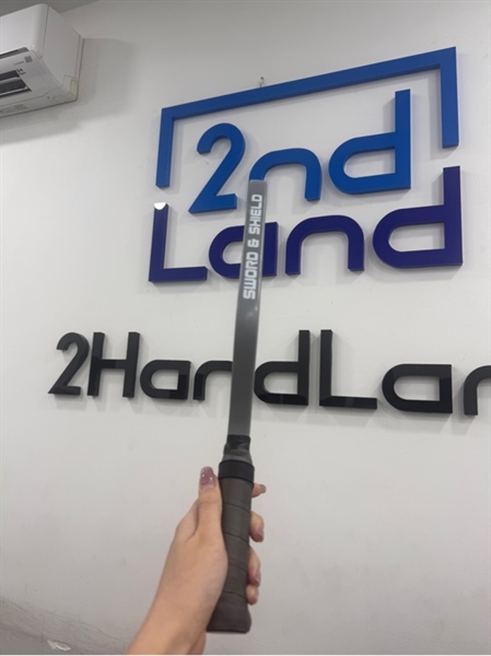 Vợt pickleball Honolulu pickleball Company J7K pro - 16mm - Màu đen - Ngoại hình 97% - Vợt trầy , mặt tiếp xúc mòn - Body 1