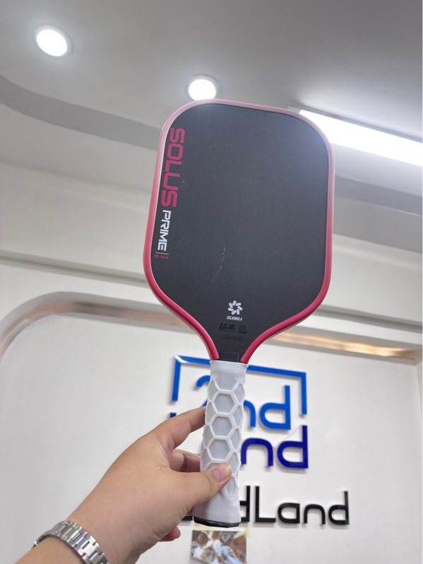 Vợt Pickleball Jogarbola Solus Prime - 16mm - Màu hồng - Ngoại hình 97% - Trầy viền nhẹ - Body
