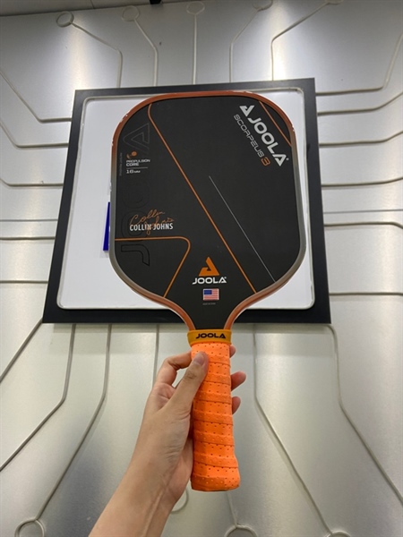 Vợt Pickleball Joola Collin Johns Scorpeus 3 - 16mm - Màu đen cam - Ngoại hình: 98% - Kèm túi 1