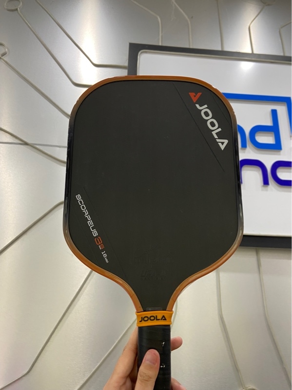 Vợt Pickleball Joola Collin Johns Scorpeus 3S 16mm - Màu đen - Ngoại hình: 97% - Kèm túi