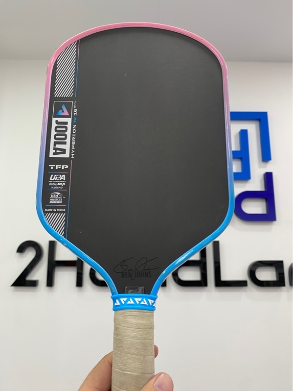 Vợt Pickleball Joola Hyperion Pro IV - 16mm - Bản Asia Colorway Gen 4 Limited - Màu đen - Ngoại hình: 97% - Kèm Box