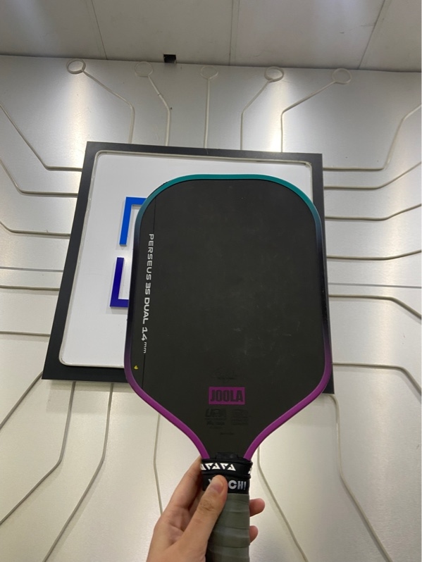 Vợt Pickleball Joola Perseus 3S Dual - 14mm - Màu đen - Ngoại hình: 97% - Trầy xước viền nhiều - Body