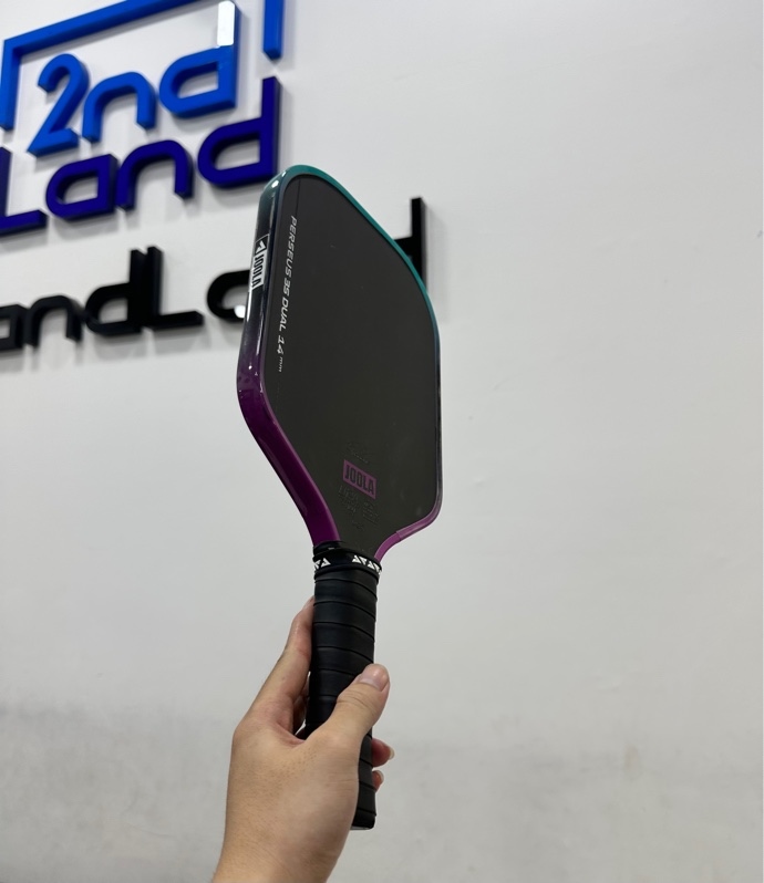 Vợt pickleball Joola Perseus 3S Dual 14mm - Màu tím xanh - Ngoại hình 97.5% - Body