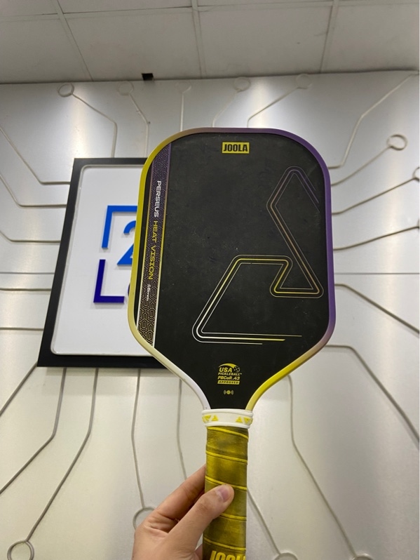 Vợt Pickleball Joola Perseus Heat Vision - 16mm - Màu vàng - Ngoại hình: 97% - Kèm Box
