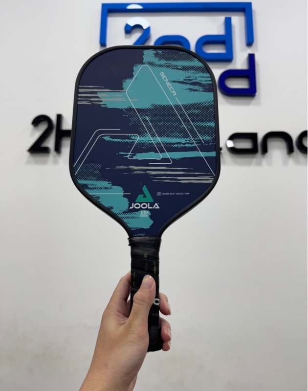 VỢT PICKLEBALL JOOLA SENECA FDS 16mm - Màu đen xanh - Ngoại hình 97% - Trầy - Body