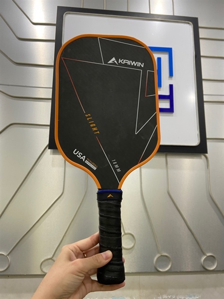Vợt Pickleball Kaiwin Slight T1000/16mm - Màu cam đen - Ngoại hình: 97% - Trầy xước