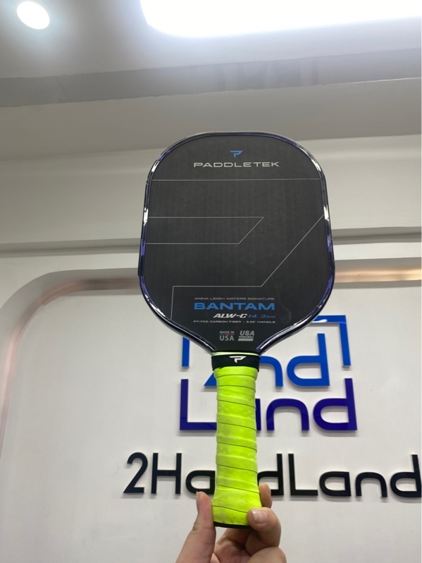 Vợt Pickleball Paddletek Bantam ALW-C 14.3 - Phiên bản chữ ký Anna Leigh Waters - Màu đen - Ngoại hình 97% - Body